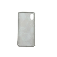 Husa protectie pentru Apple iPhone X/XS Soft IMD TPU Marble Geometric Albastru