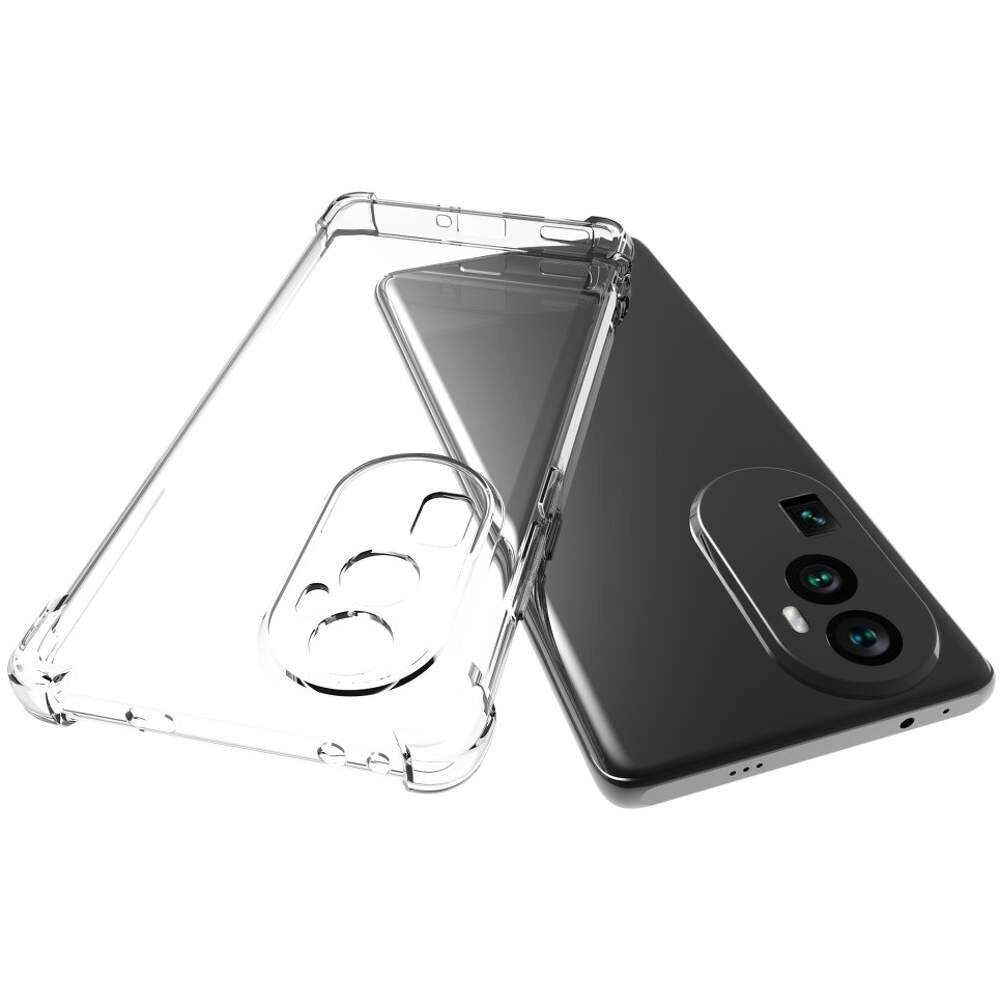 Husa protectie pentru Oppo Reno 7 5G, Kaveny, TPU, Antisoc, Protectie colturi, Rezistenta la impact, 1.5 mm, Transparenta