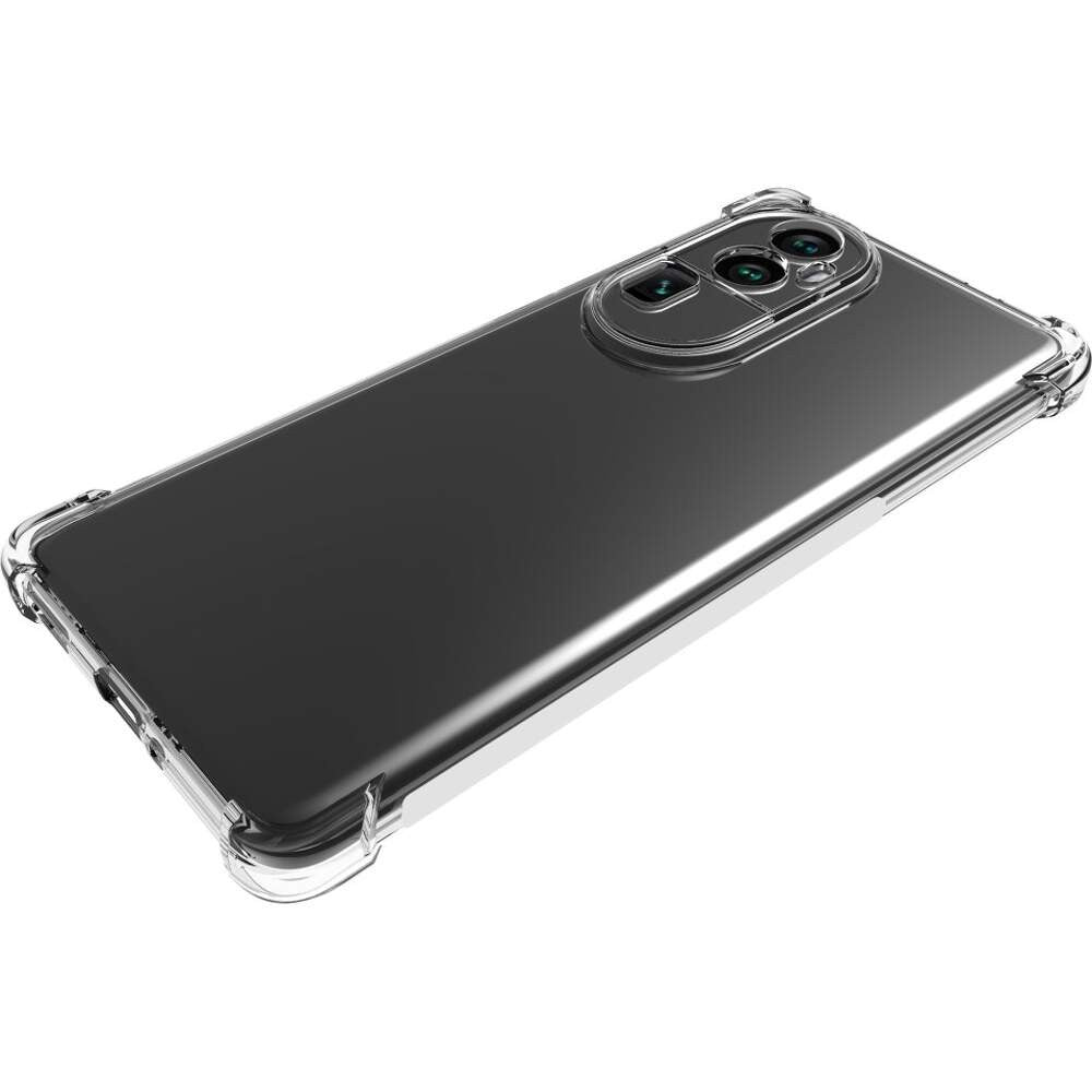 Husa protectie pentru Oppo Reno 8 Pro 5G, Kaveny, TPU, Antisoc, Protectie colturi, Rezistenta la impact, 1.5 mm, Transparenta