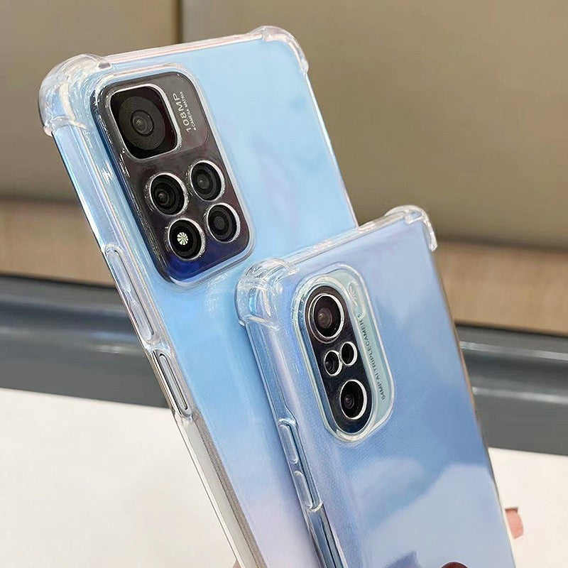 Husa protectie pentru Xiaomi 12X 5G, Kaveny, TPU, Antisoc, Protectie colturi, Rezistenta la impact, 1.5 mm, Transparenta