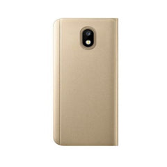 Husa Samsung Galaxy J5 2017 Flip Cover Oglinda Auriu