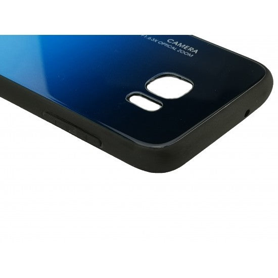 Husa Samsung Galaxy S7 Edge Hybrid Back Degrade, Albastru