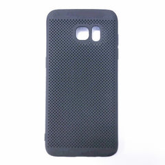Husa Samsung Galaxy S7 Edge Tpu cu gauri Negru