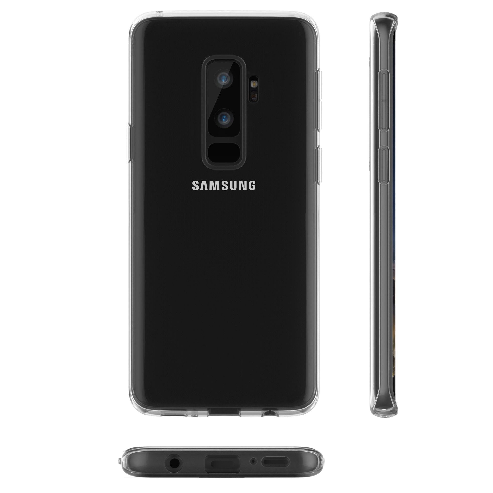 Husa Samsung Galaxy S9 Plus Kaveny® Tpu Transparent 0.6 mm