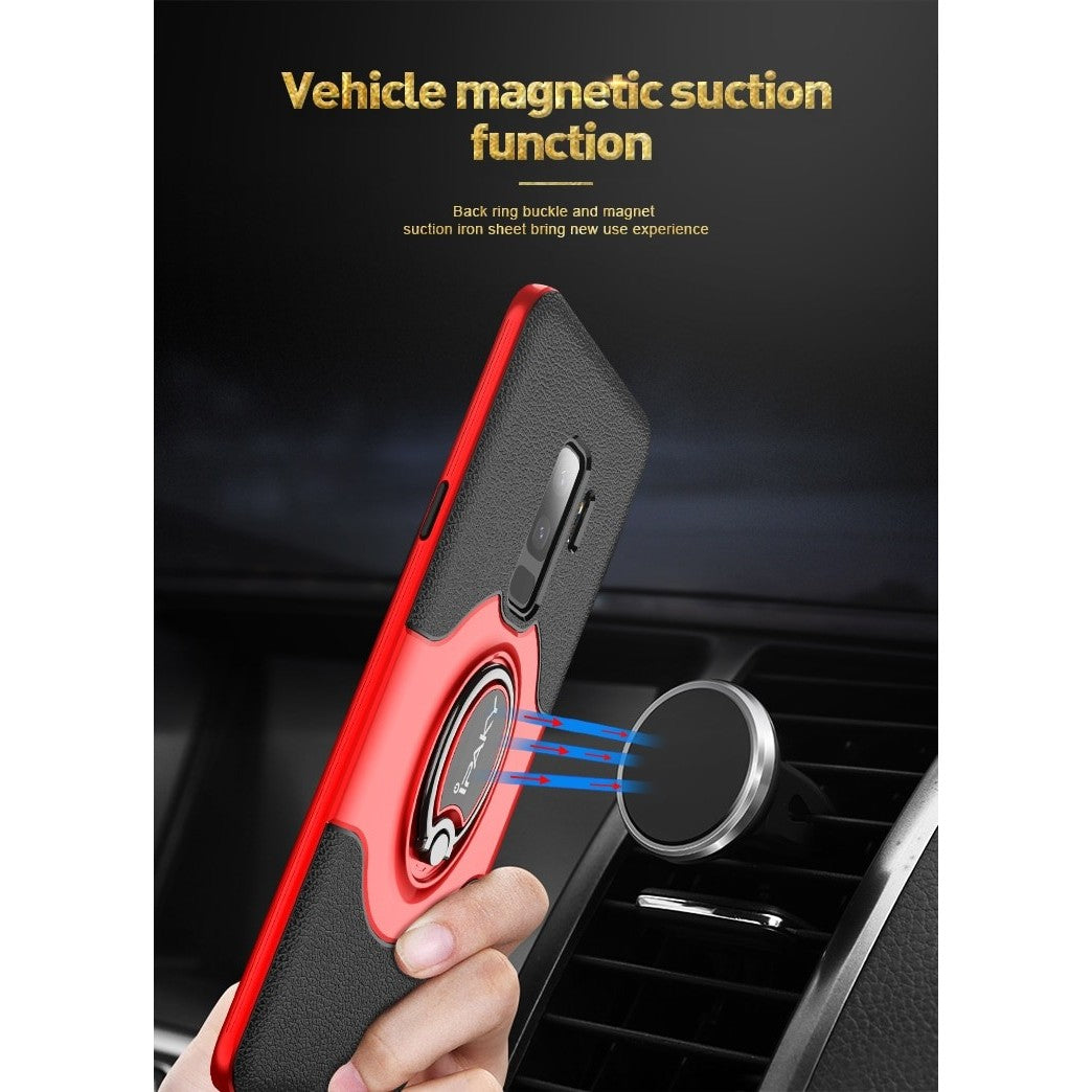 Husa Samsung Galaxy S9 Plus Ipaky Ring Negru