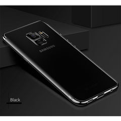 Husa Samsung Galaxy S9 Transparent cu Margini Negre