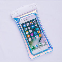 Husa subacvatica Holografica Waterproof Kaveny, Snowproof, Universala, Impermeabila, cu Snur, pentru telefon sau documente, Alb