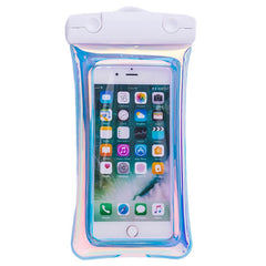 Husa subacvatica Holografica Waterproof Kaveny, Snowproof, Universala, Impermeabila, cu Snur, pentru telefon sau documente, Alb