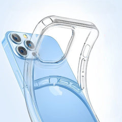 Husa TPU pentru iPhone 14 Plus, Kaveny, Silicon, Protectie Antisoc, Transparenta