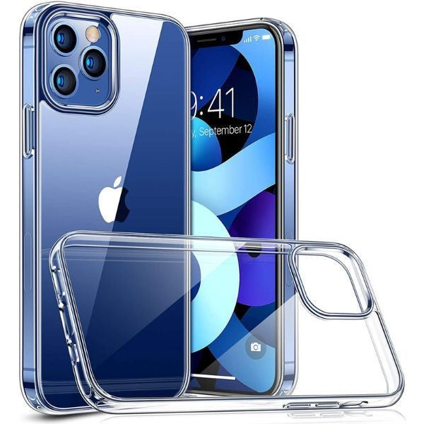 Husa TPU pentru iPhone 14 Plus, Kaveny, Silicon, Protectie Antisoc, Transparenta