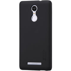 Husa Xiaomi Redmi 3 Nillkin Frosted Shield Negru + Folie de protectie
