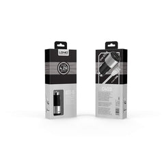 Incarcator auto 2USB 4.2A Negru + Cablu MicroUSB 1m Alb Cod Produs 08079