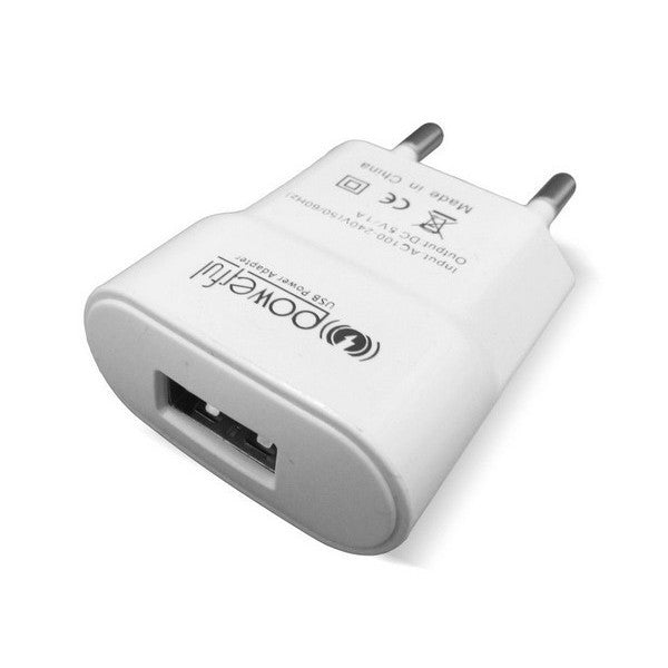 Incarcator casa USB Powerful 5V / 1A Alb