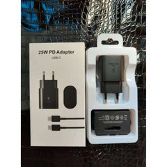 Incarcator Universal 25 W USB-C + Cablu Type-C, Kadeny, Negru