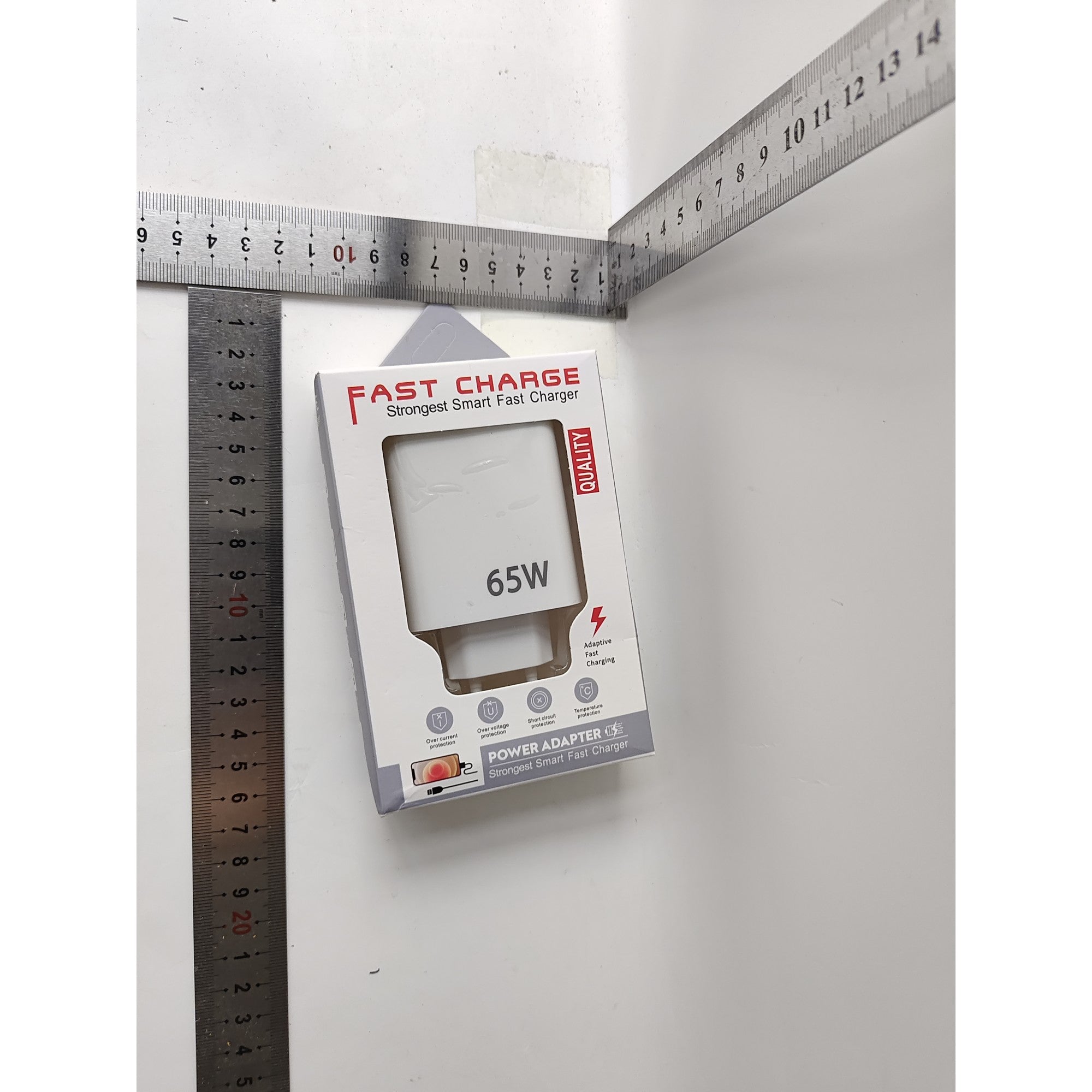 Incarcator Retea, Kadeny, 5 Porturi, 65W Fast Charge, 3 x USB, 2 x Type-C, Universal Compatibil iPhone, Huawei, Samsung, Xiaomi, Alb