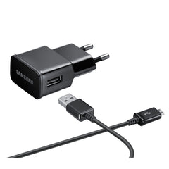 Incarcator Retea Micro USB Samsung ETA-U90EBEGSTD 1,5 m Bulk Negru