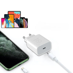 Incarcator WUW, Tip-C- Lightning, Compatibil iPhone, 2.4A, Kadeny, Alb