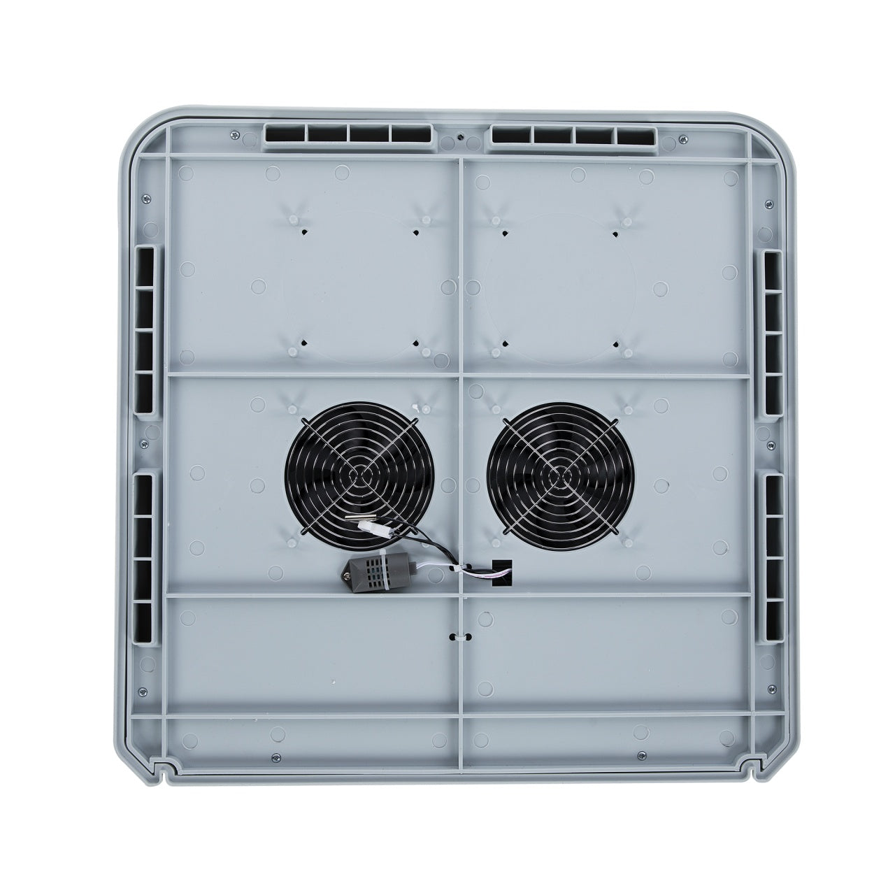 Incubator electric Micul Fermier capacitate 128 oua, 2 etaje, alimentare 220V/12V