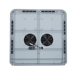 Incubator electric Micul Fermier capacitate 128 oua, 2 etaje, alimentare 220V/12V