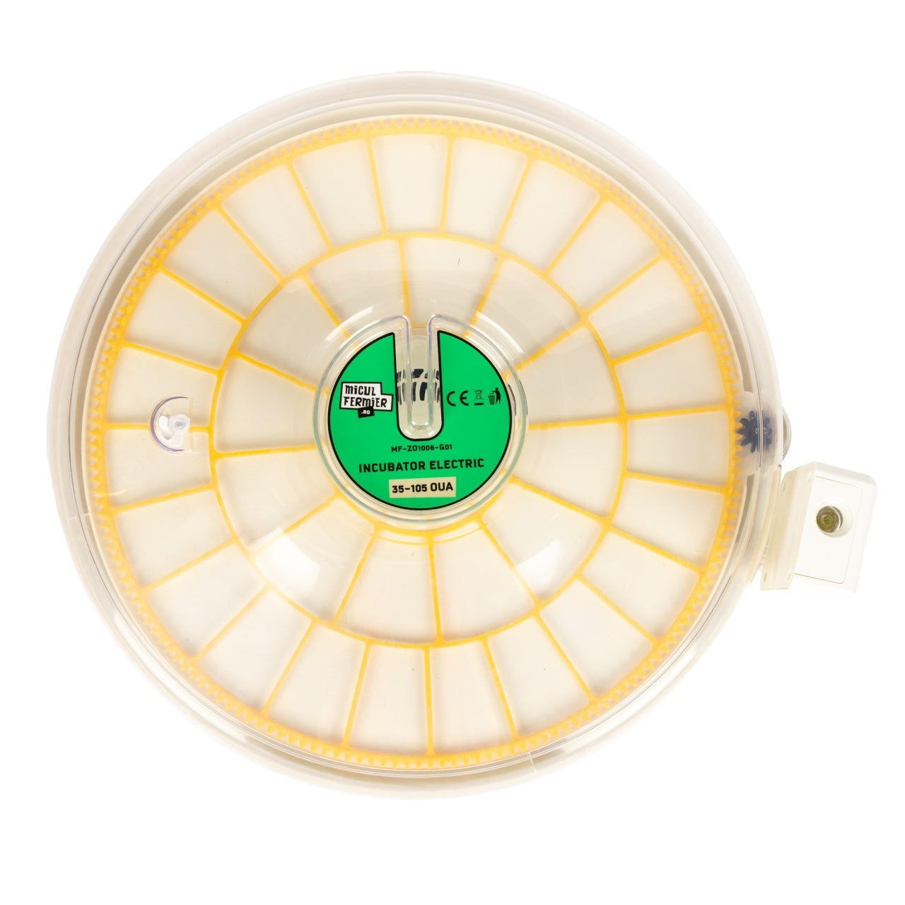 Incubator electric Micul Fermier capacitate 35-105 oua