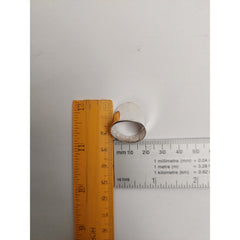 Inel Argint 925  Cilindric, Jolie Silver, 4.97 g ,2.5 cm x 1.8 cm,M 56