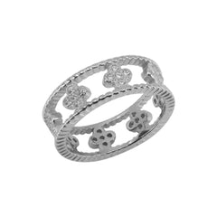 Inel Argint 925 cu Zirconii, Marime 51
