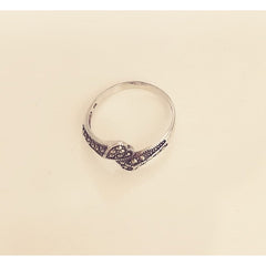 Inel Argint 925 Jolie Silver, model Inimi cu Marcasite