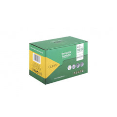Instalatie Craciun, 12 metri, 100 de LED-uri cu ornament tip Bulb, 8 jocuri de lumini, alb cald, cu energie solara, liniar, interior/exterior, Kaveny