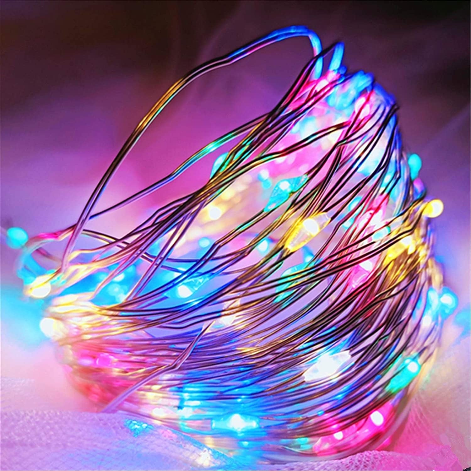 Instalatie Craciun, 20 m, 200 Led-uri, Liniara, Multicolor, 8 jocuri de lumini, Transformator, Interconectabila, Prelungitor 5 m inclus, Fir Cupru, Kaveny