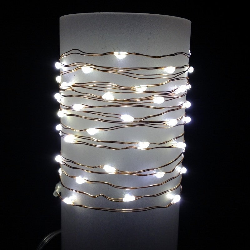 Sectiune Instalatie de Craciun, Kaveny®, Tip Franjuri, 5 m, 143 LED-uri, cu 8 Jocuri de Lumini, Fir de Cupru, Lumina Alb Rece, IP44, Interconectabila