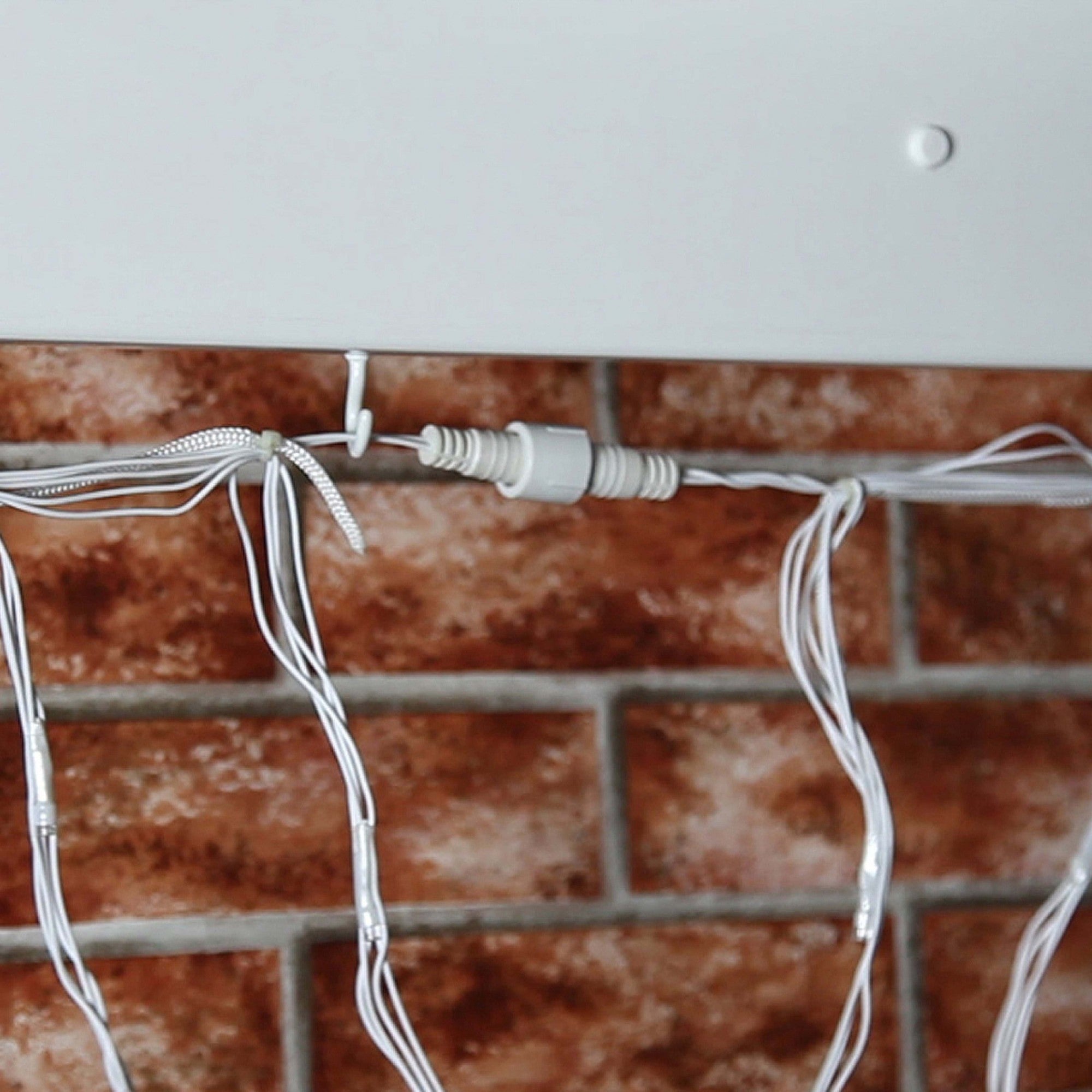 Instalatie de Craciun Premium Kadeny® Tip Franjuri cu Flash 8 m 252 LED-uri Alb Cald 2096WW Interconectabila