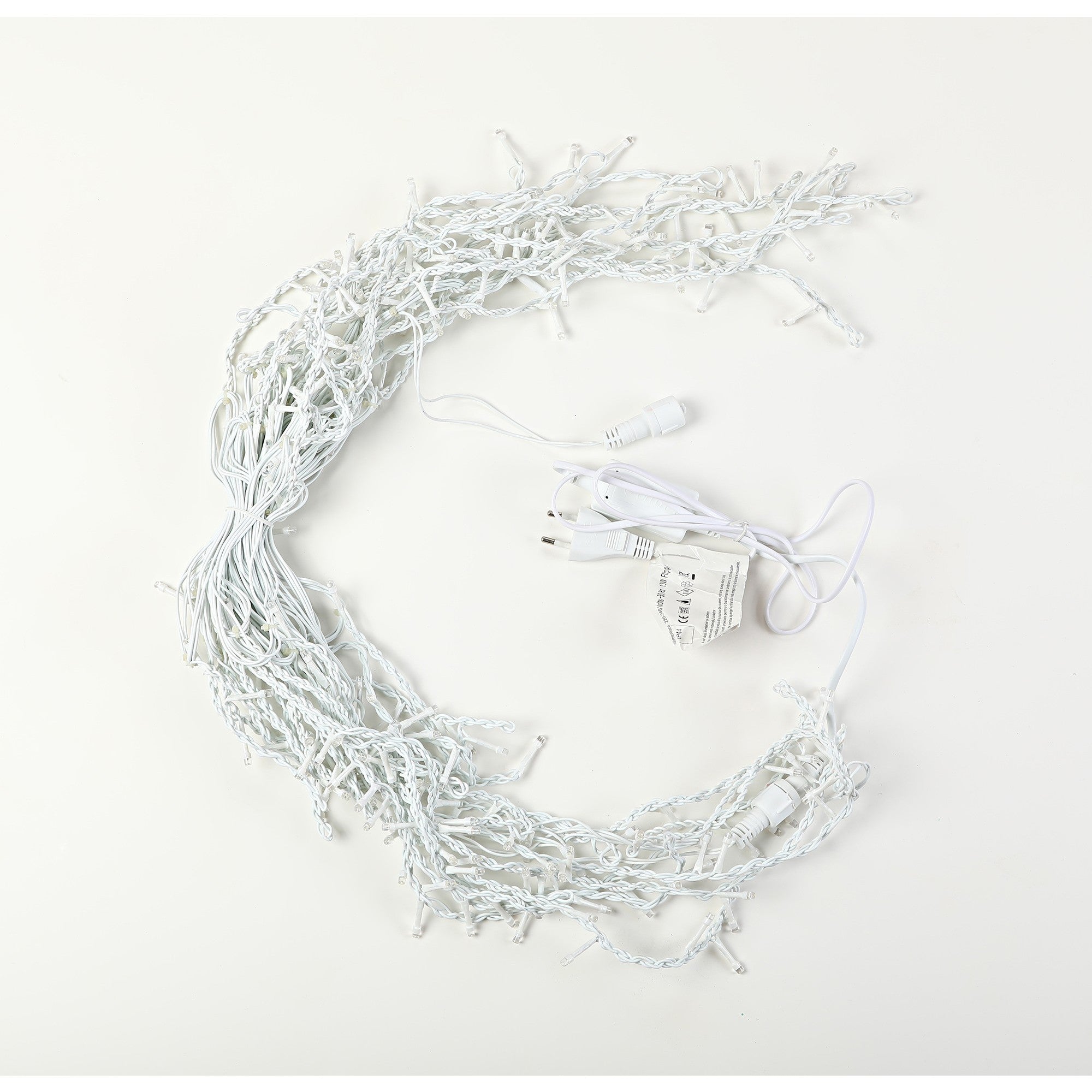 Instalatie de Craciun, Premium Kadeny®, Tip Franjuri cu Flash, 8 m, 252 LED-uri, Multicolor, Interconectabila