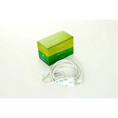 Instalatie de Craciun Premium Kadeny® Tip Franjuri, Flash, cu transformator, 210 m, 5040 LED-uri, Interconectabila, Fir Alb, Alb Cald