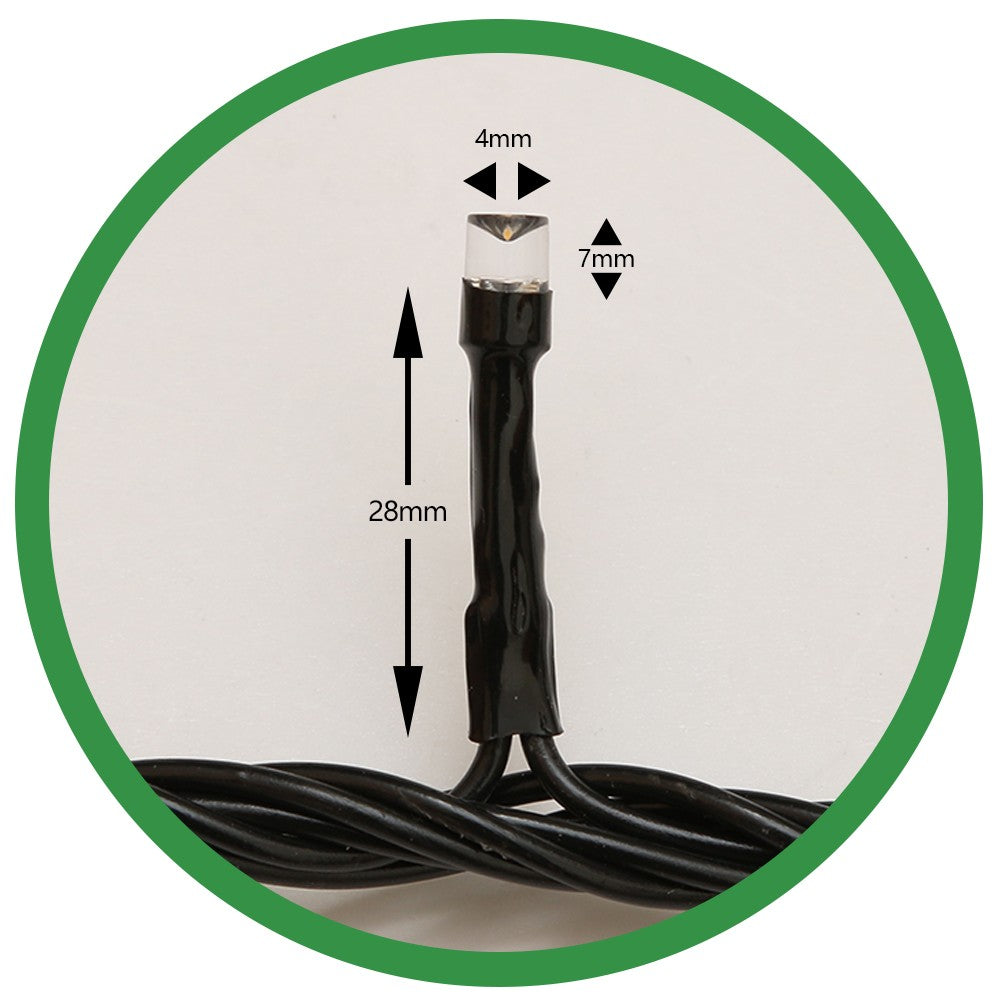 Instalatie de Craciun, Premium Kadeny®, Tip Liniara, 21 m, 300 LED-uri, Interconectabila, Alb Cald