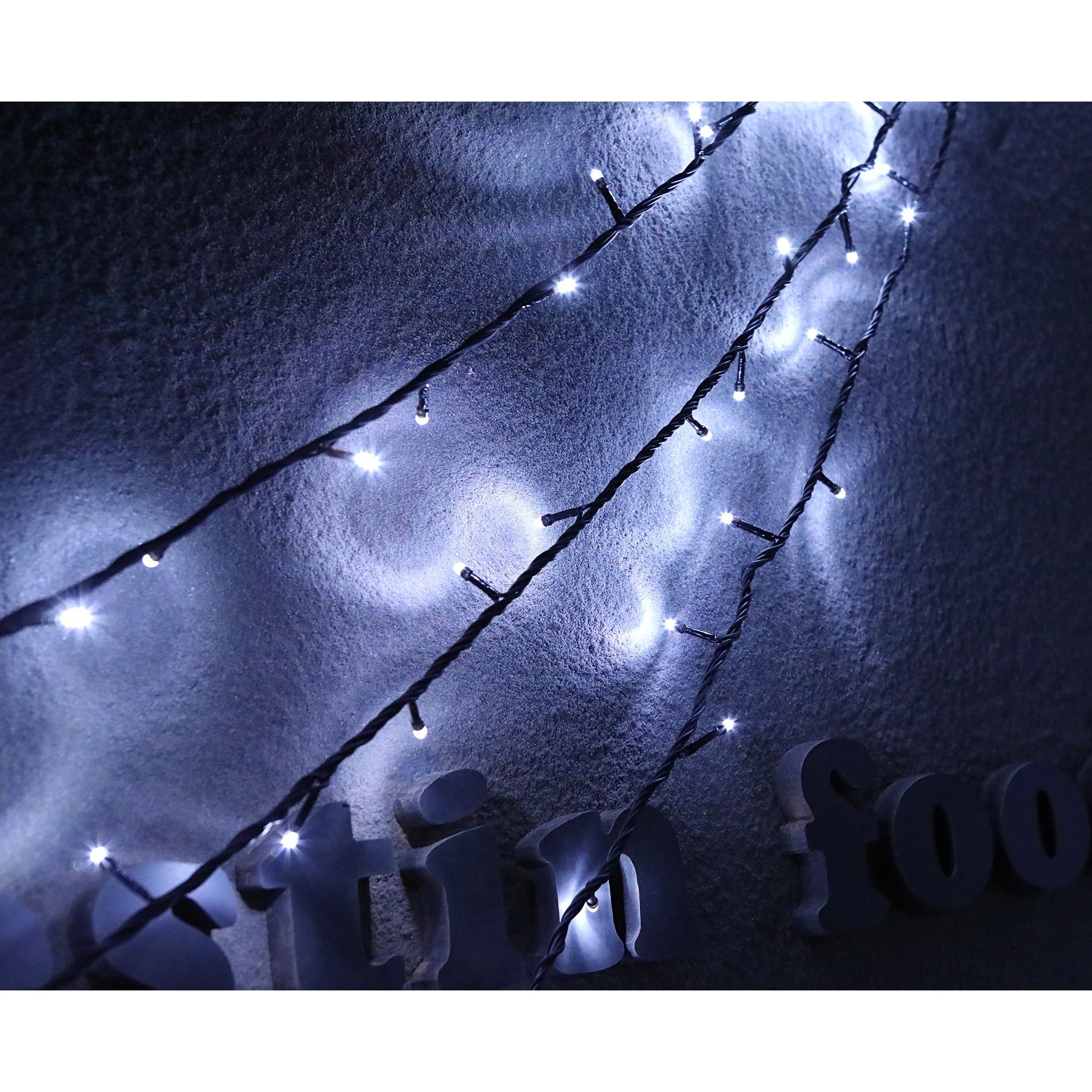 Instalatie de Craciun, Premium Kadeny®, Tip Liniara, 21 m, 300 LED-uri, Interconectabila, Alb Rece