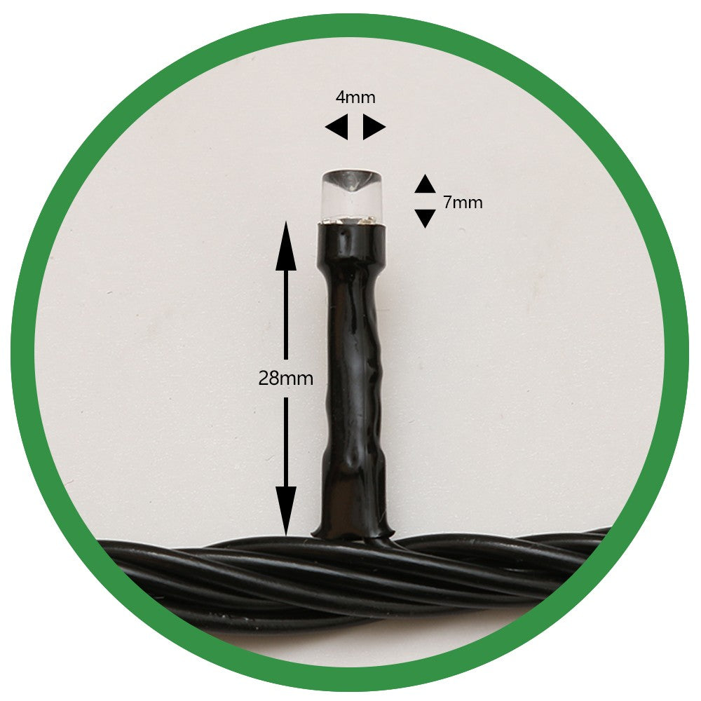 Instalatie de Craciun, Premium Kadeny®, Tip Liniara, 21 m, 300 LED-uri, Interconectabila, Alb Rece