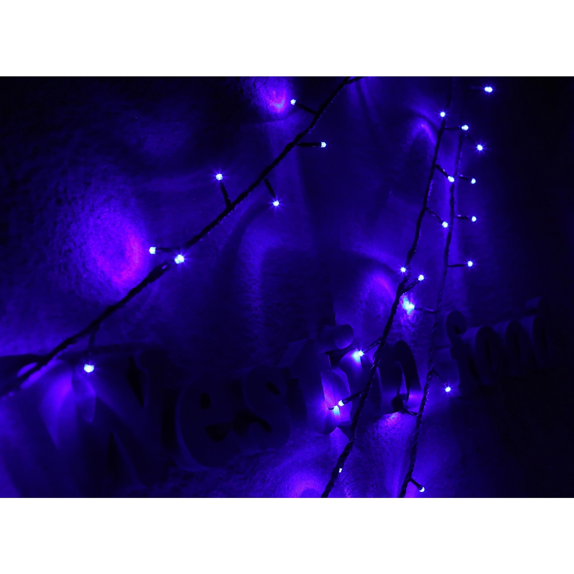 Instalatie de Craciun, Premium Kadeny®, Tip Liniara, 21 m, 300 LED-uri, Interconectabila, Albastru