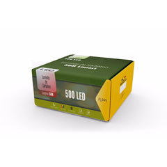 Instalatie de Craciun, Premium Kadeny®, Tip Liniara / Sirag, 50 m, 500 LED-uri Mari, Alb Cald