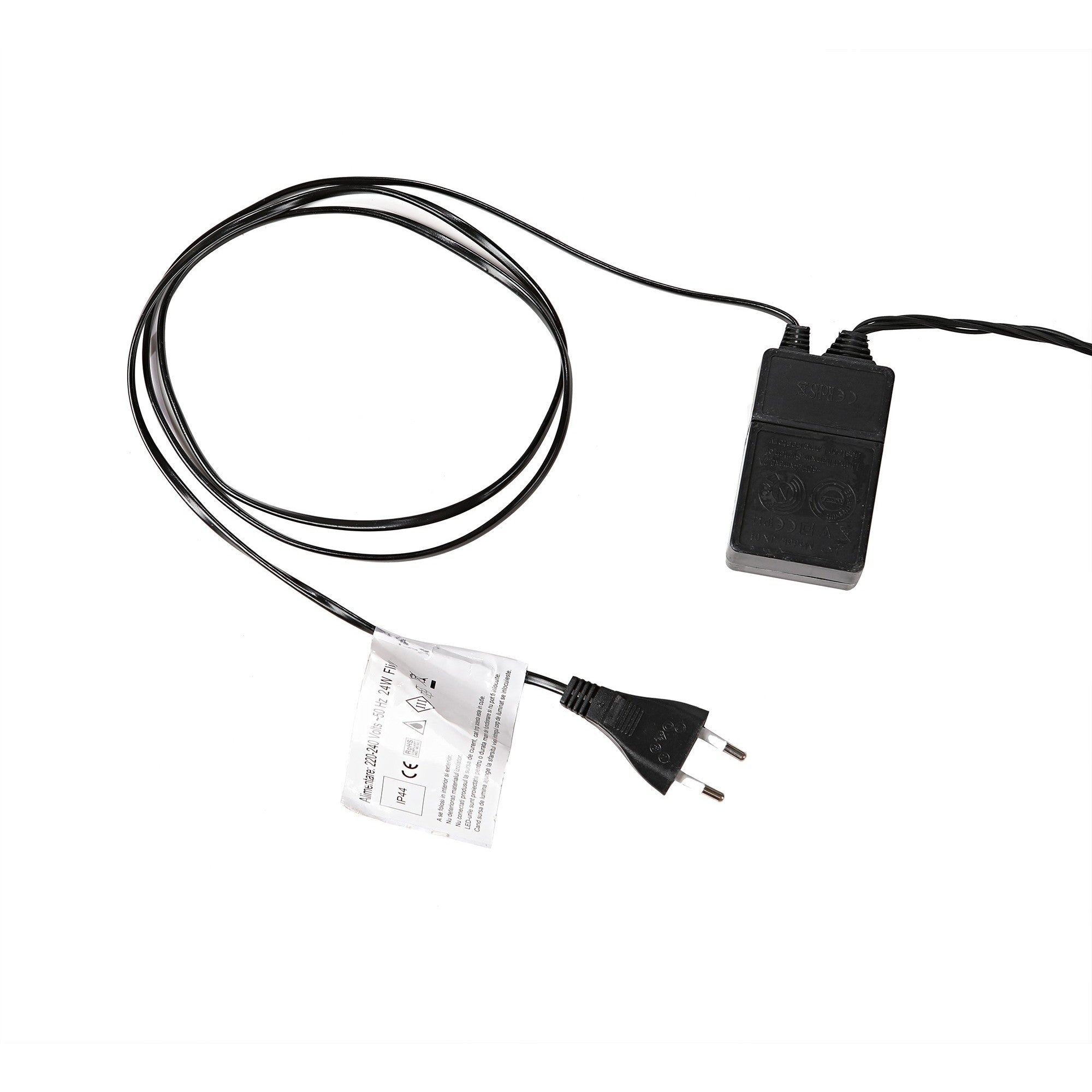 Instalatie de Craciun, Premium Kadeny®, Tip Liniara / Sirag, 50 m, 500 LED-uri Mari, Alb Rece