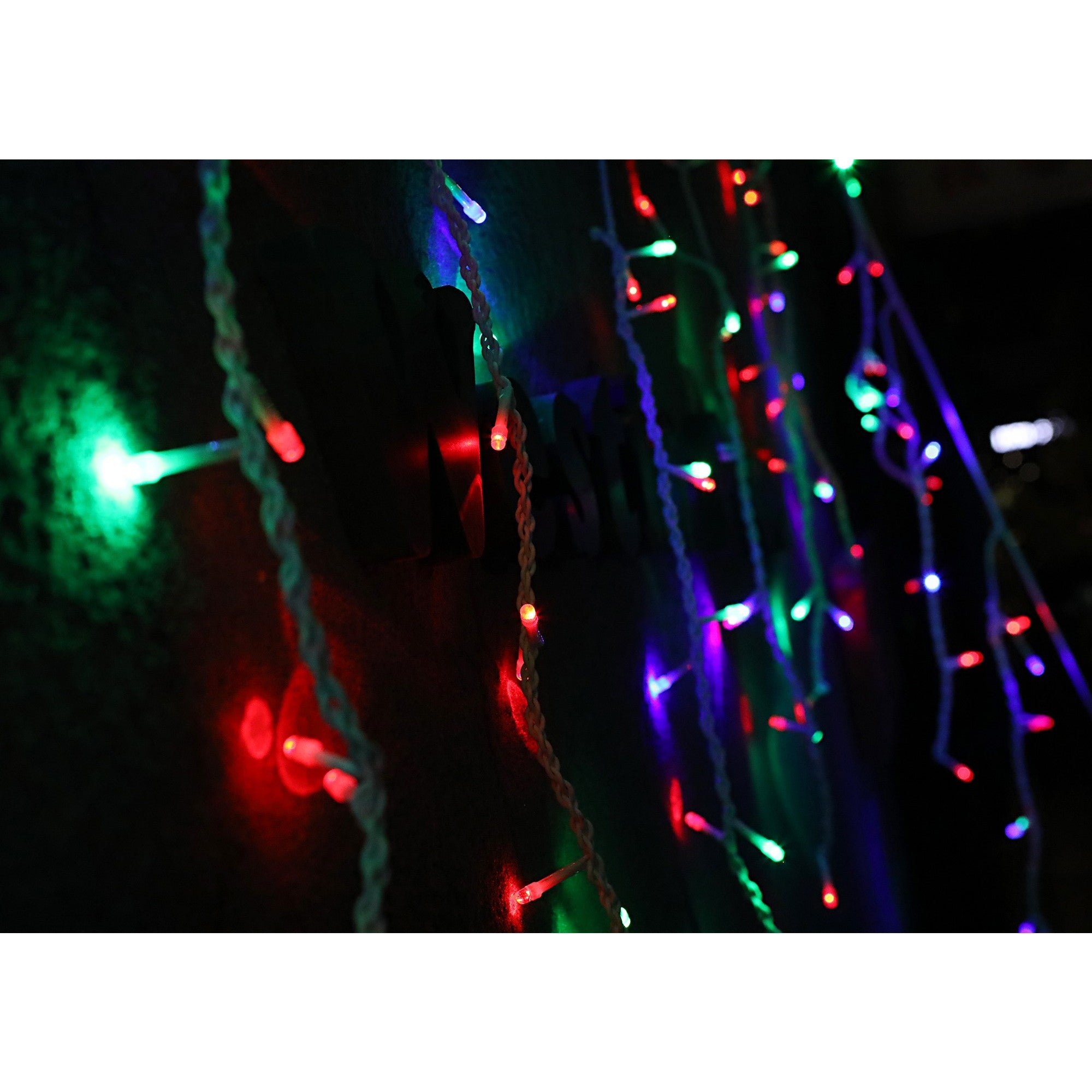 Instalatie de Craciun Premium Kadeny® Tip Perdea cu Flash 8 m / 1m 360 LED-uri Multicolor 2101RBRG Interconectabila