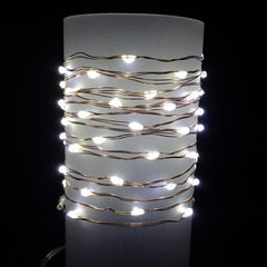 Instalatie Liniara de Craciun, 25 m, 250 Led-uri, Alb Rece, 8 jocuri de lumini, Transformator, Interconectabila, Prelungitor 5 m inclus, Fir Cupru, Kaveny