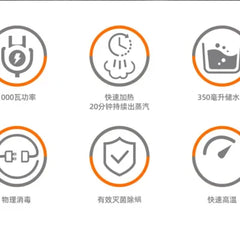 Aparat de curatare cu abur Haley HY-3930 – Putere de 1000W si sterilizare prin abur fierbinte