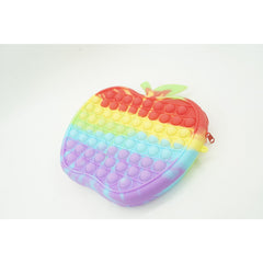 Jucarie antistres din silicon, Kaveny, Pop It Now and Flip It, Geanta de umar, Mar, Multicolor