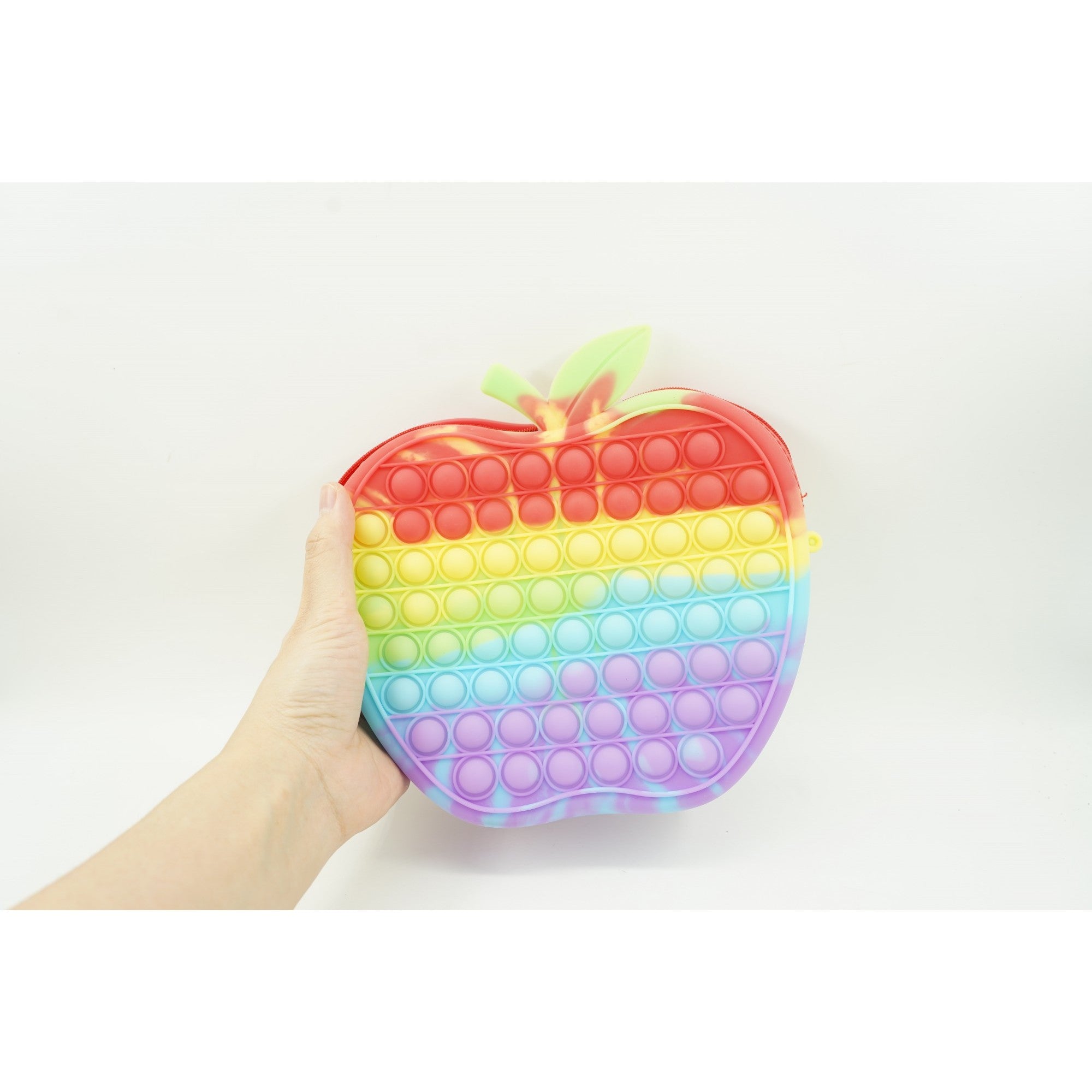 Jucarie antistres din silicon, Kaveny, Pop It Now and Flip It, Geanta de umar, Mar, Multicolor