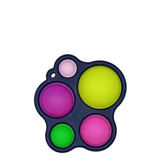 Jucarie Antistres Kaveny - Fidget Toy, Simple Dimple, Negru