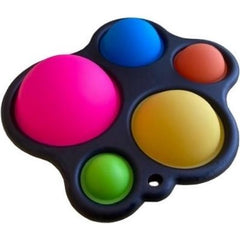 Jucarie Antistres Kaveny - Fidget Toy, Simple Dimple, Negru