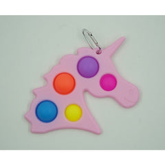 Jucarie Antistres Kaveny - Fidget Toy, Simple Dimple, Unicorn, Roz