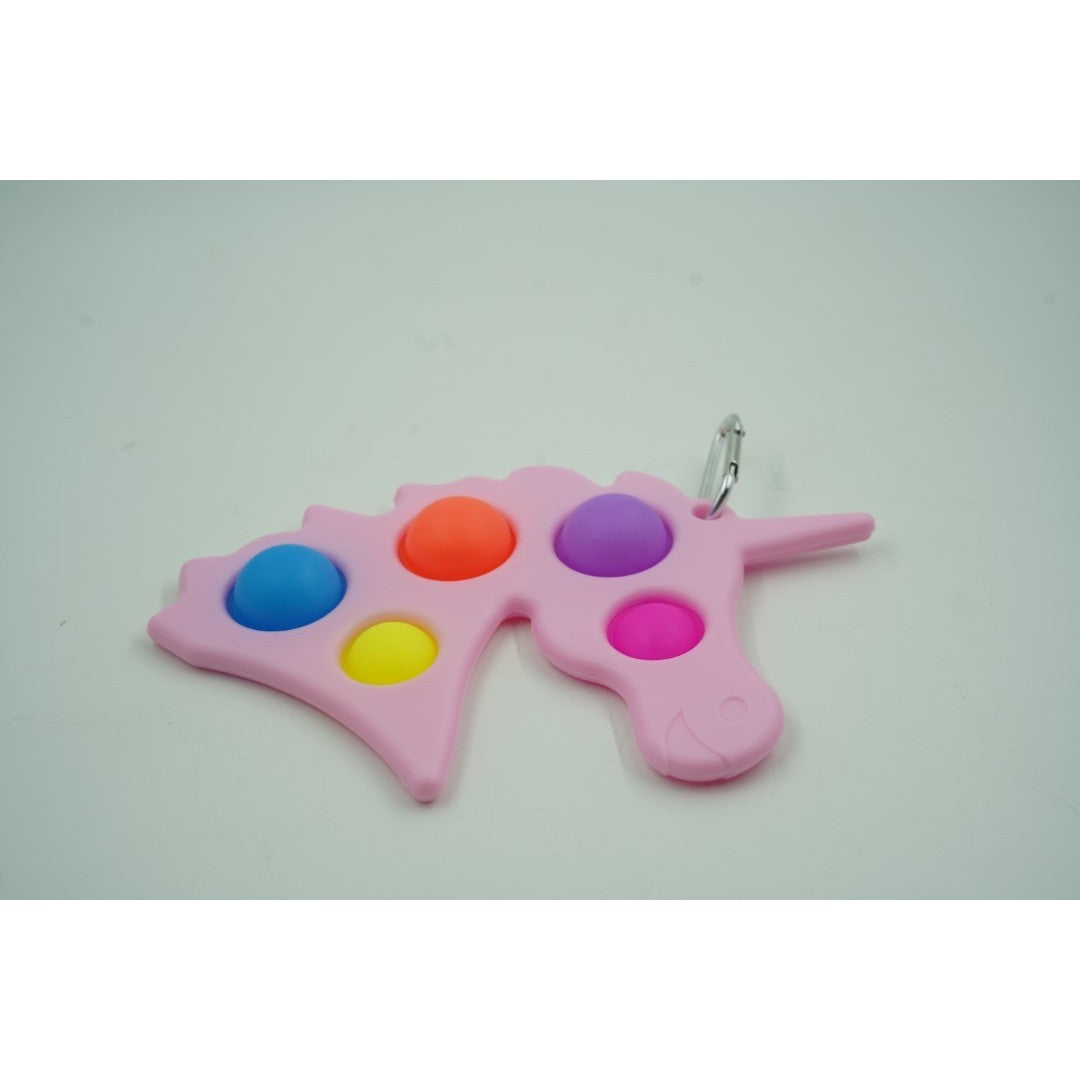 Jucarie Antistres Kaveny - Fidget Toy, Simple Dimple, Unicorn, Roz