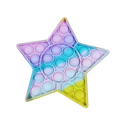Jucarie Antistres, Kaveny, Tip Pop It Now and Flip It, Steluta, din Silicon, Multicolor