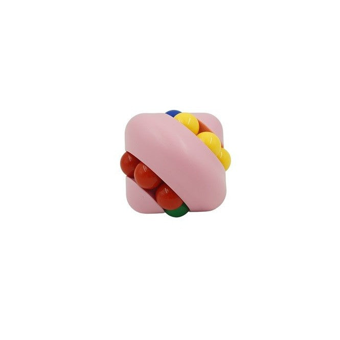 Jucarie interactiva pentru copii, Magic Cube, Roz